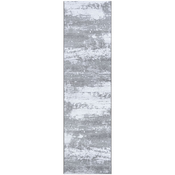 Williston Driggers Abstract Grey Area Rug & Reviews Wayfair Canada